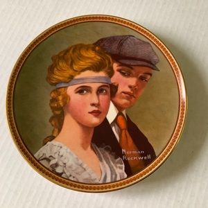 Vintage Norman Rockwell Plate